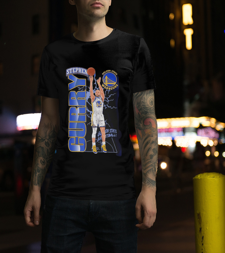 Stephen Curry Golden State Warriors Basketball Icon 2026 T-Shirt