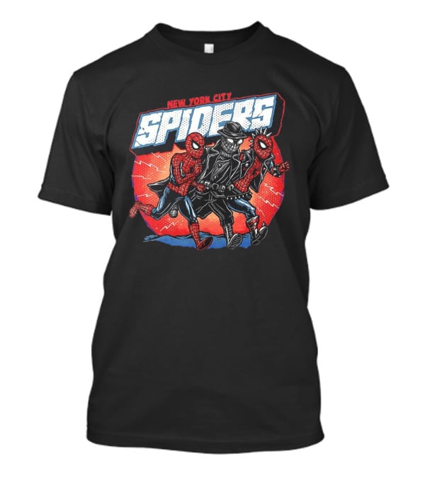 New York City Spiders Spider Man Noir Spider Punk T-Shirt