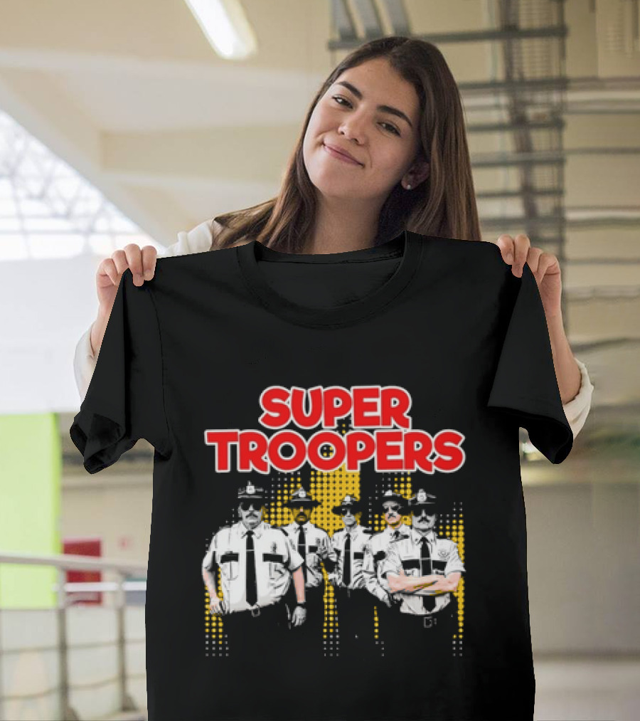Super Troopers Comedy Movie Law Enforcement Team T-Shirt
