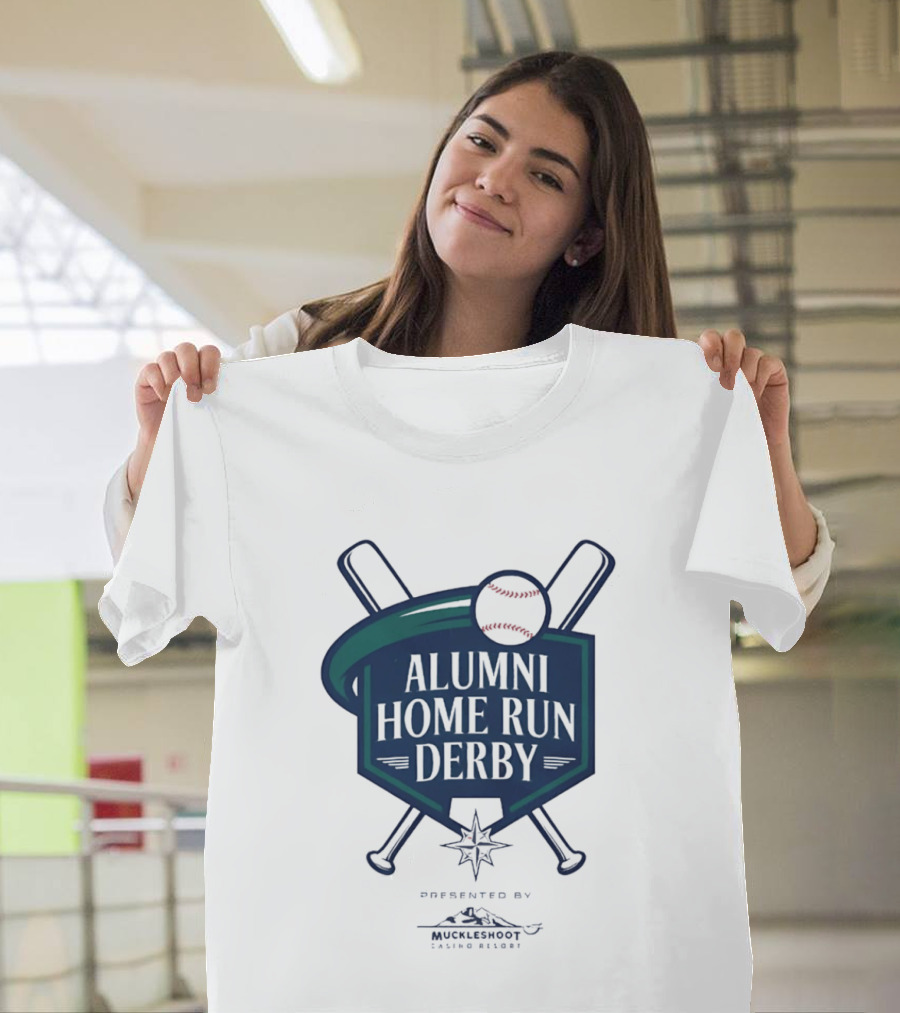 Alumni Home Run Derby Presented By Muckleshoot Casino Resort 2026 Baseball Event T-Shirt