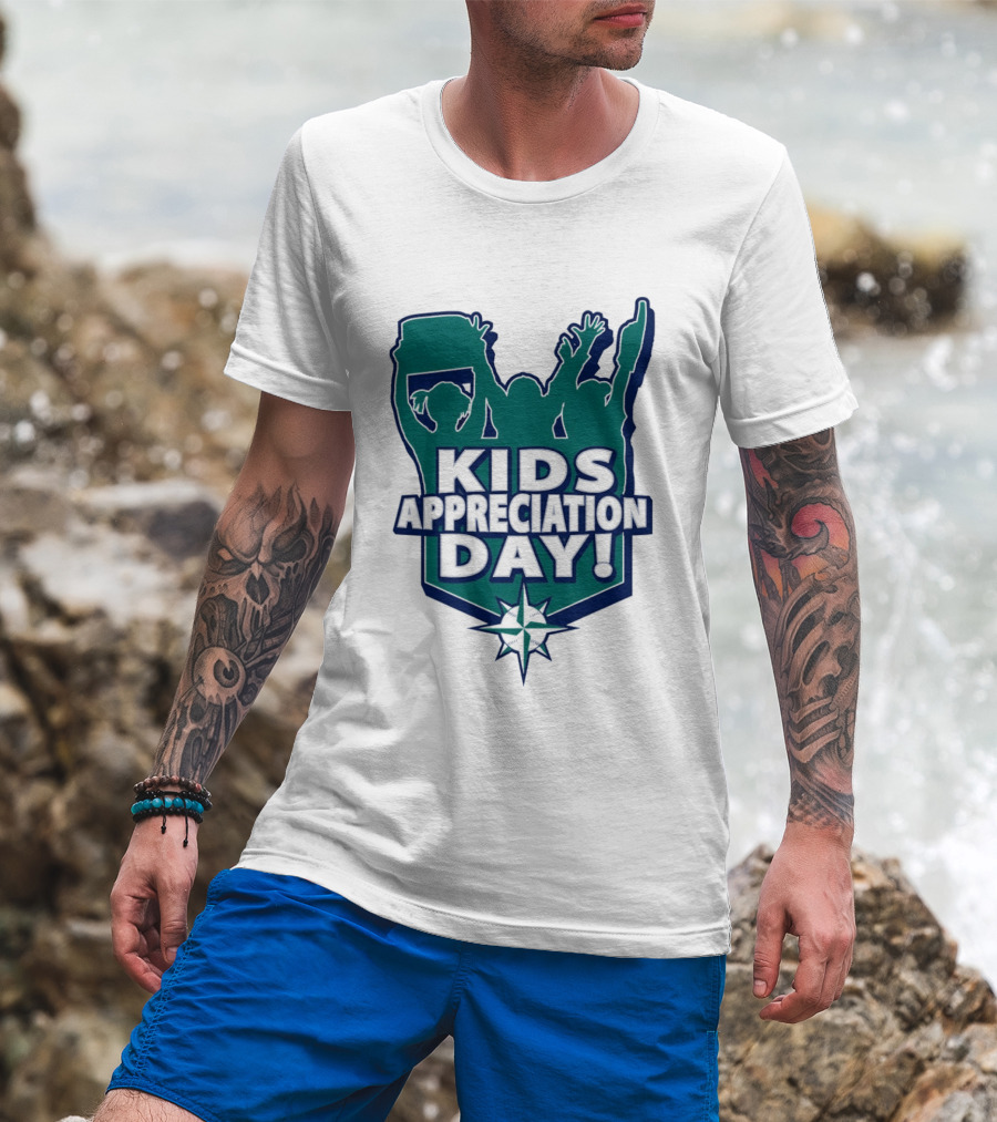 Seattle Mariners Kids Appreciation Day MLB 2026 T-Shirt