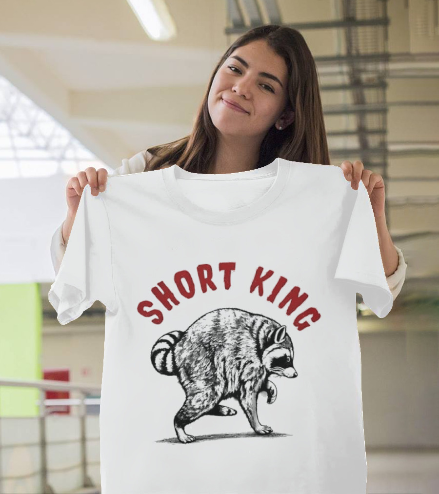 Short King Raccoon Strut T-Shirt