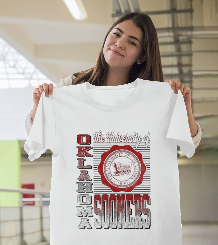 The University Of Oklahoma Sooners Vintage Seal T-Shirt