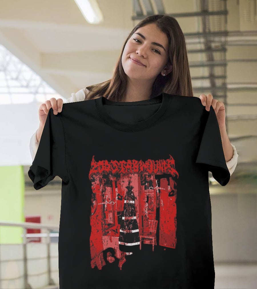 200 Stab Wounds Manual Manic Procedures Red Torture Chamber T-Shirt