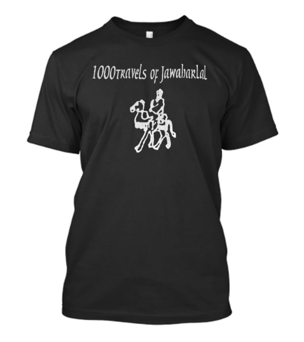 1000 Travels Of Jawaharlal Music Riding Artistry T-Shirt
