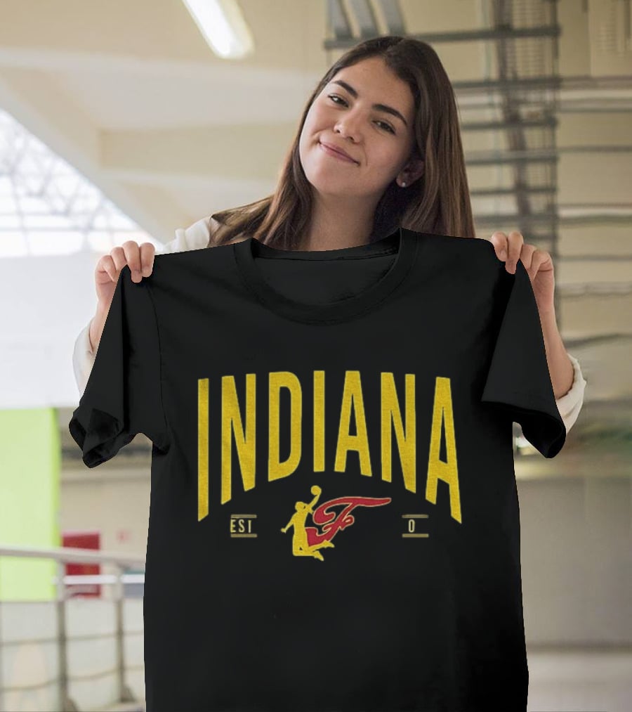 Indiana Fever WNBA Est 2000 Women's Basketball Sports T-Shirt