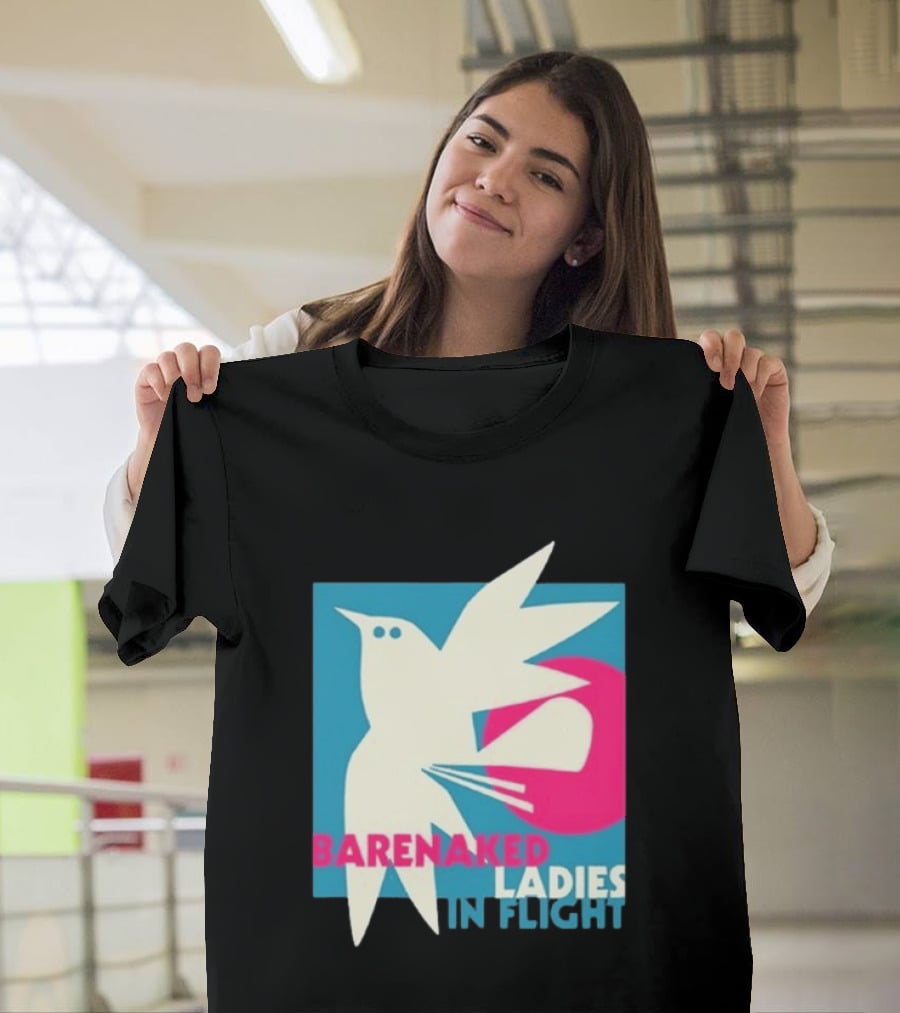 Barenaked Ladies In Flight Bird Tour 2024 Art Vintage Concert T-Shirt
