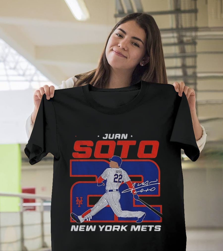 Juan Soto New York Mets 22 Baseball Player T-Shirt