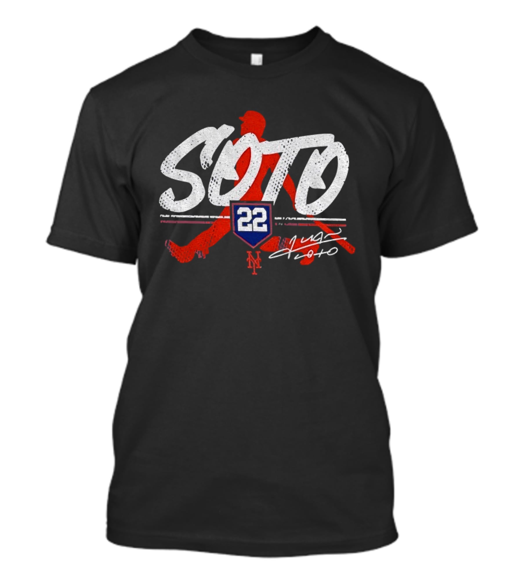 Soto 22 New York Mets Youth Signature Player T-Shirt