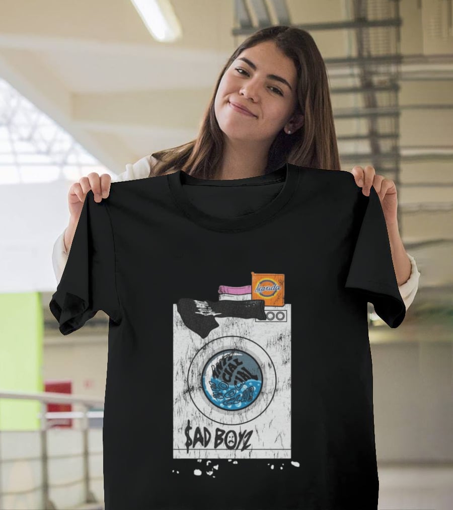 $AD BOYZ X ASSC Hang Me Out To Dry Laundry Machine Larada T-Shirt