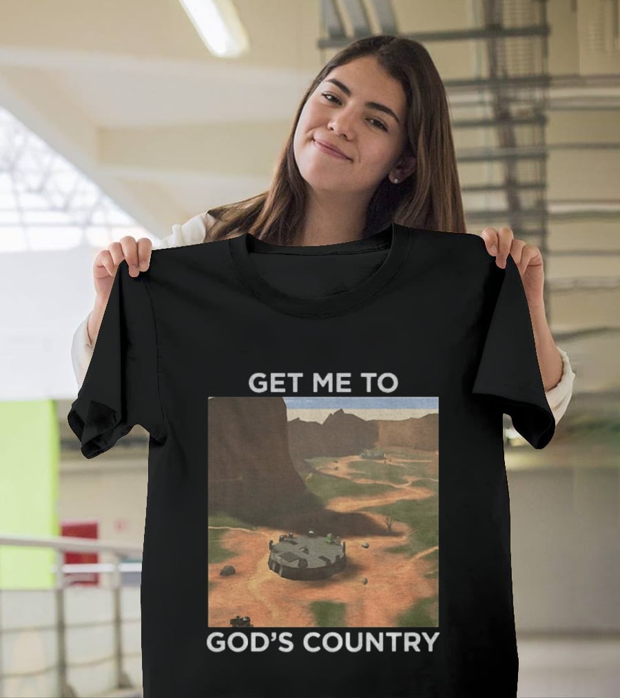 Get Me To God's Country Multiplayer Maps T-Shirt