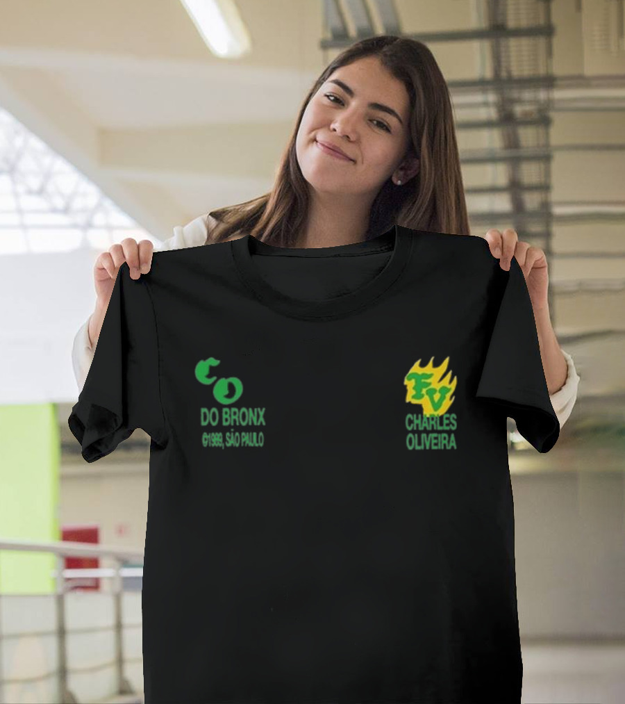 Charles Oliveira Full Violence Do Bronx 1989 Sao Paulo T-Shirt