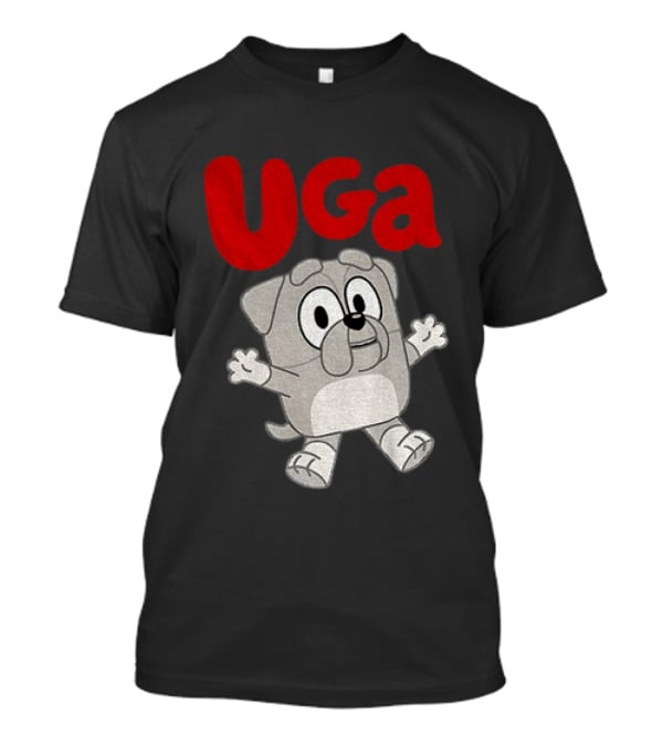 UGA Bulldogs Mascot Cartoon Graphic Game Day T-Shirt