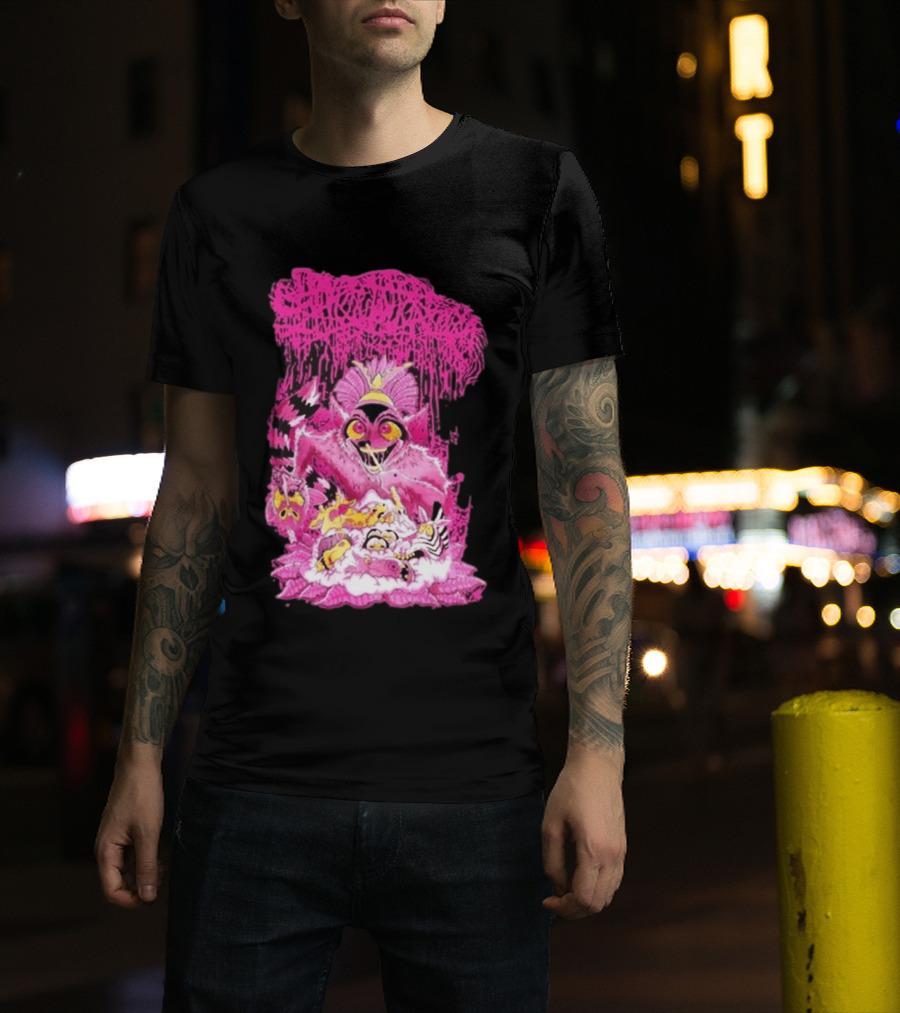 New Sanguisugabogg Pink Monster King Julian Purple T-Shirt