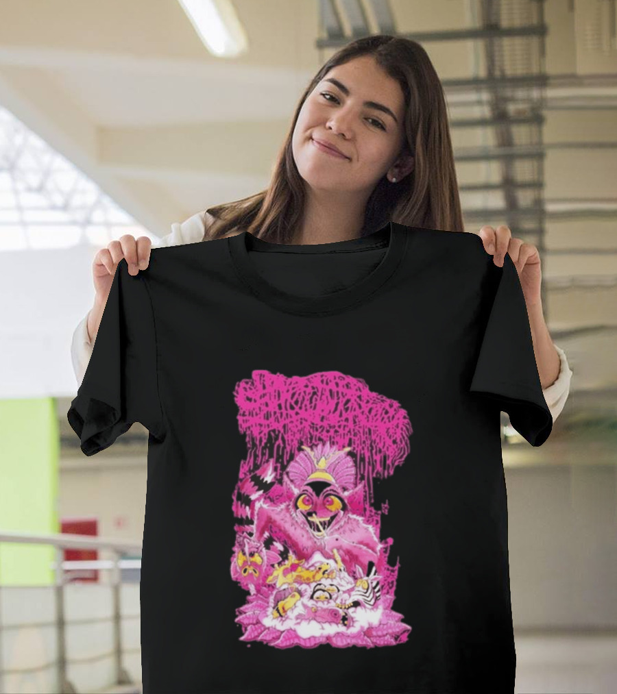 New Sanguisugabogg Pink Monster King Julian Purple T-Shirt