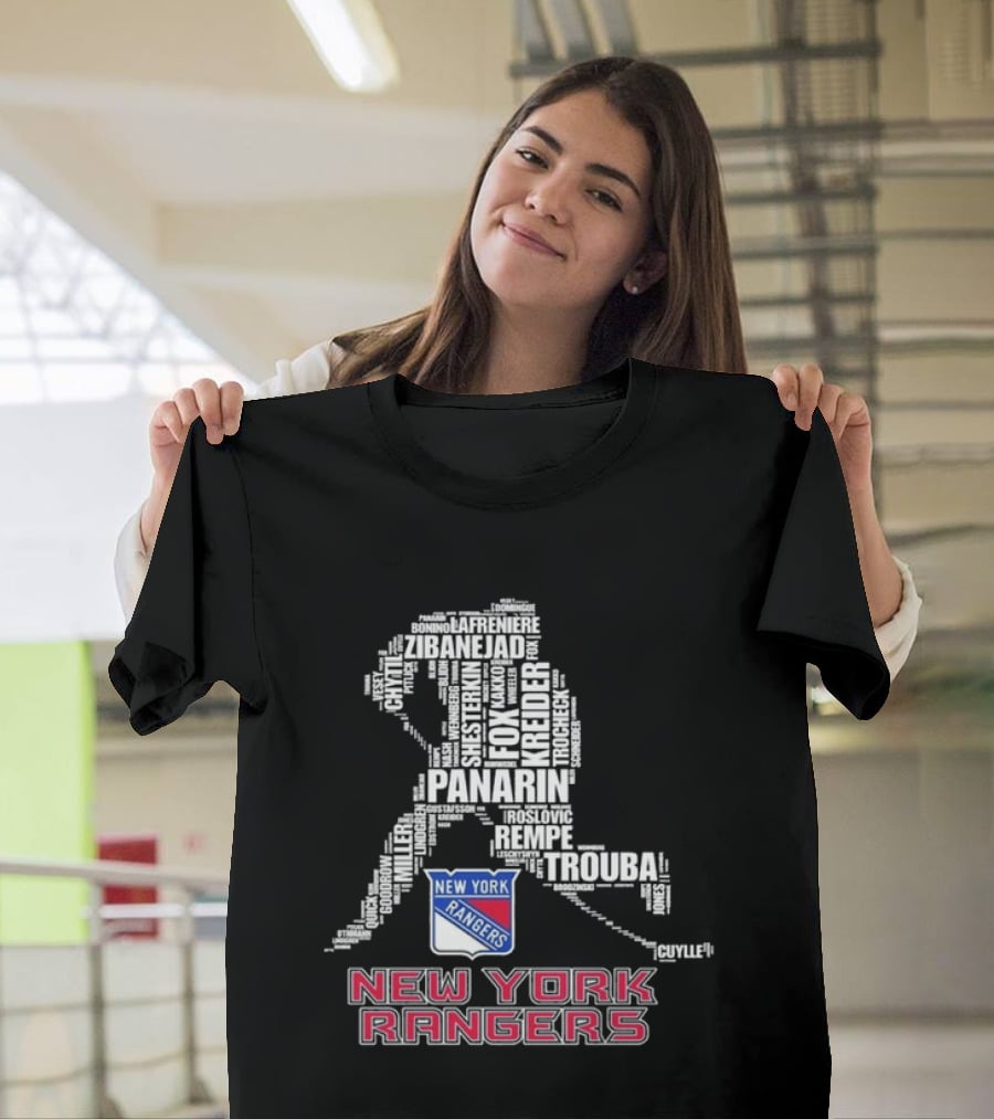New York Rangers Hockey 2024 Panarin Trouba T-Shirt