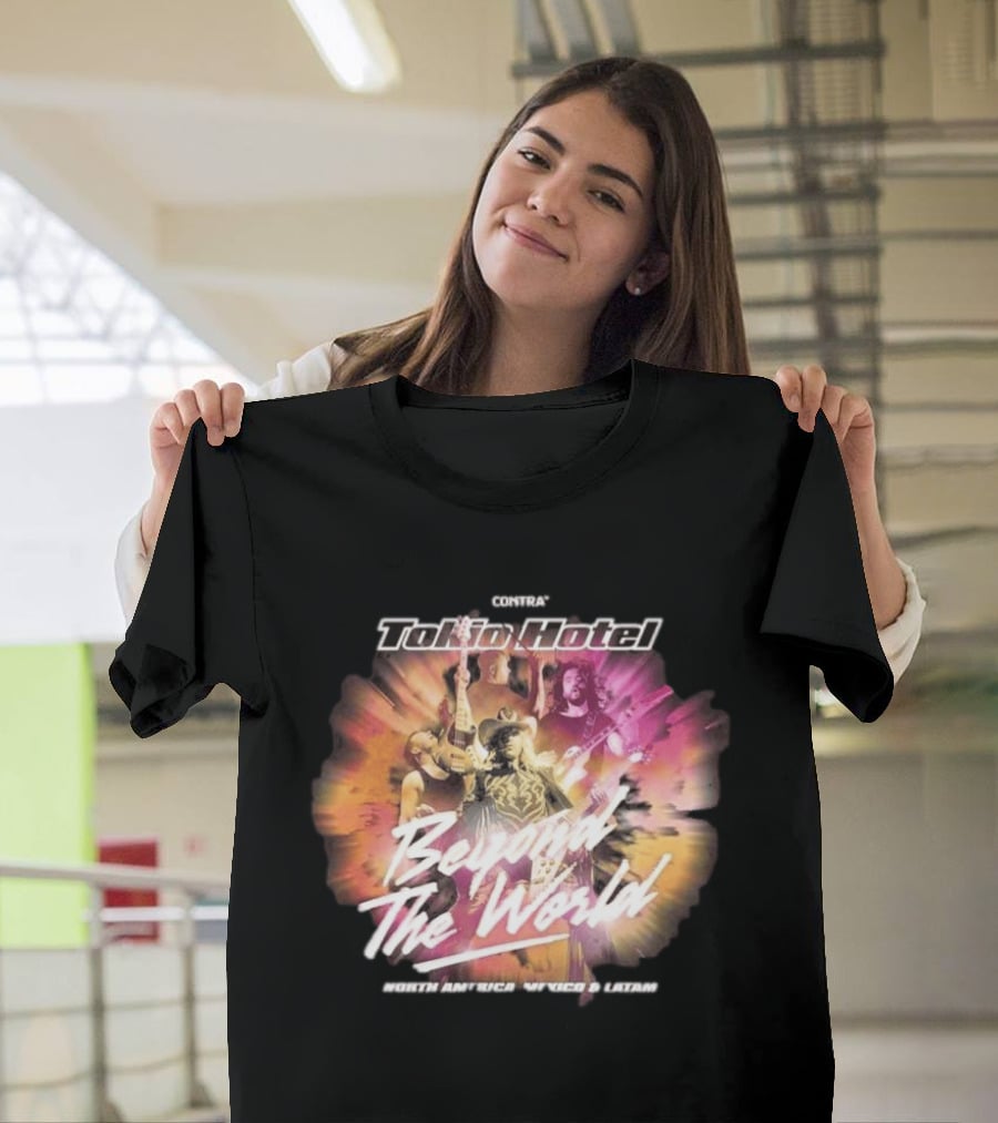 Tokio Hotel Beyond The World South America Mexico LATAM Tour 2024 T-Shirt