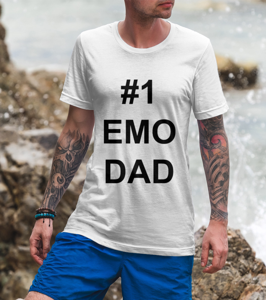 #1 Emo Dad T-Shirt