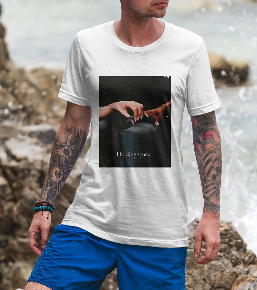 Ariana Cynthia Holding Space Wicked Finger Connection T-Shirt