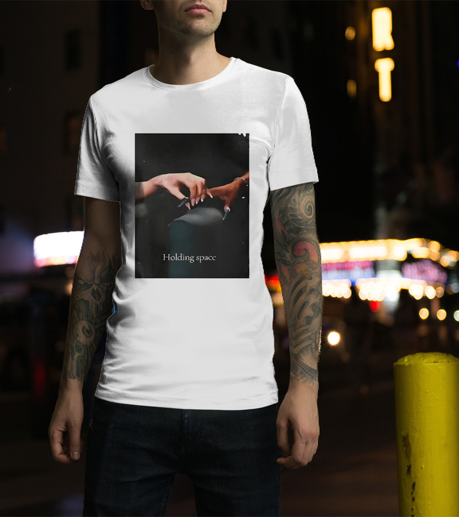 Ariana Cynthia Holding Space Wicked Finger Connection T-Shirt