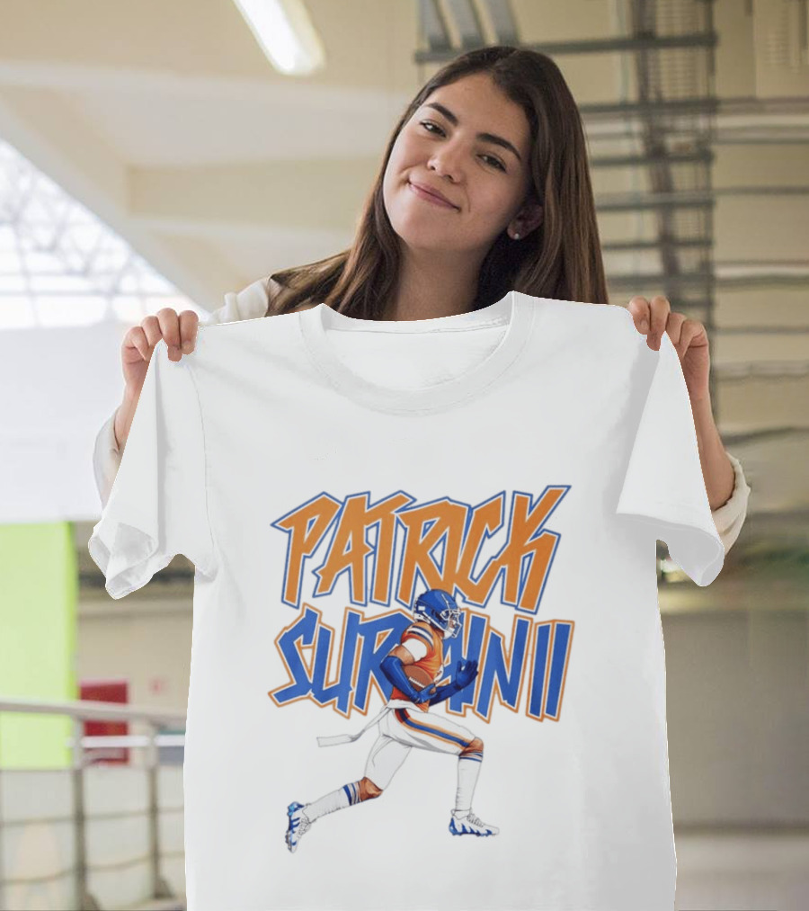 Patrick Surain II Denver Broncos Football T-Shirt
