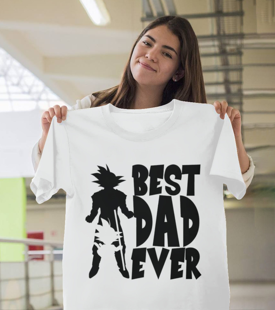 Best Dad Ever Goku Dragon Ball T-Shirt