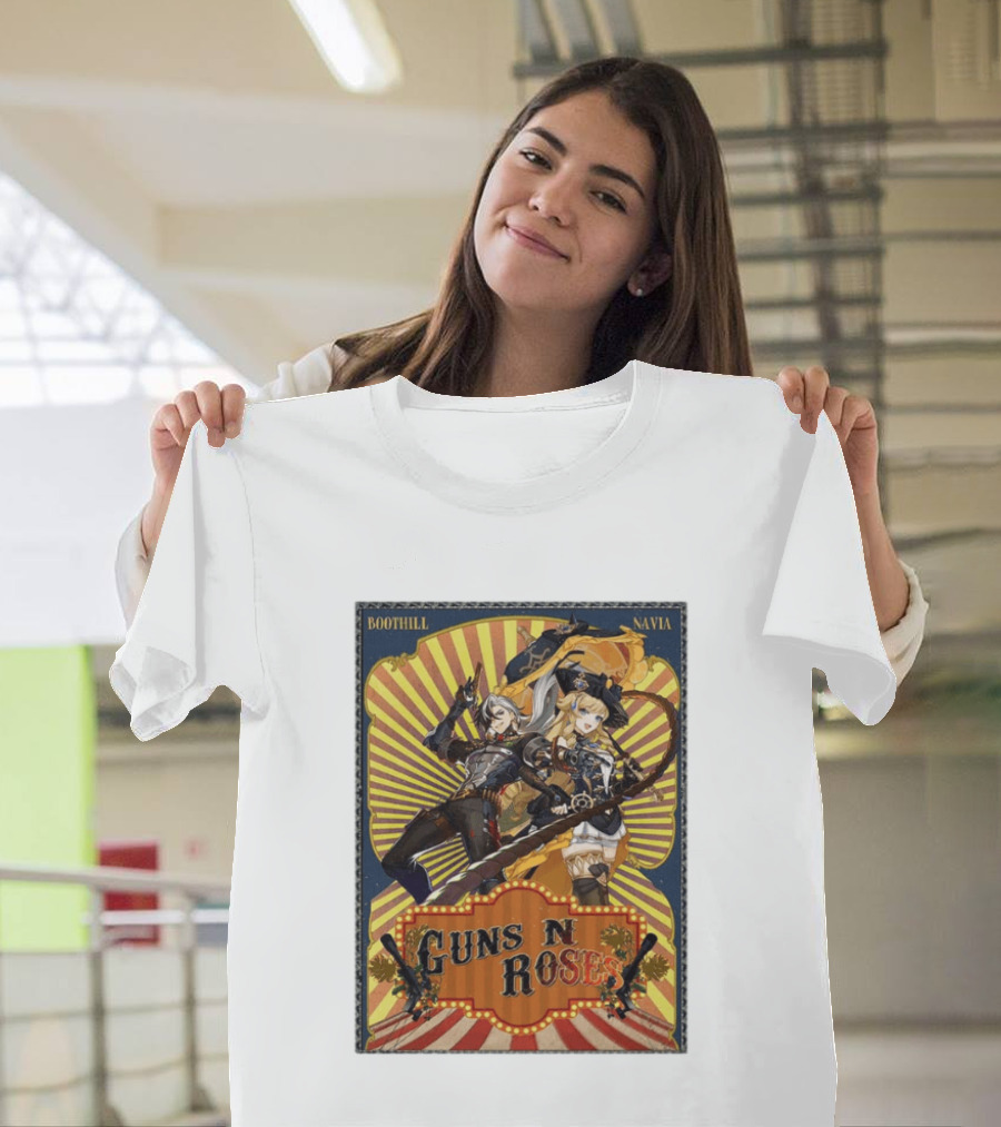 Guns N Roses Navia Boothill Style Concept T-Shirt