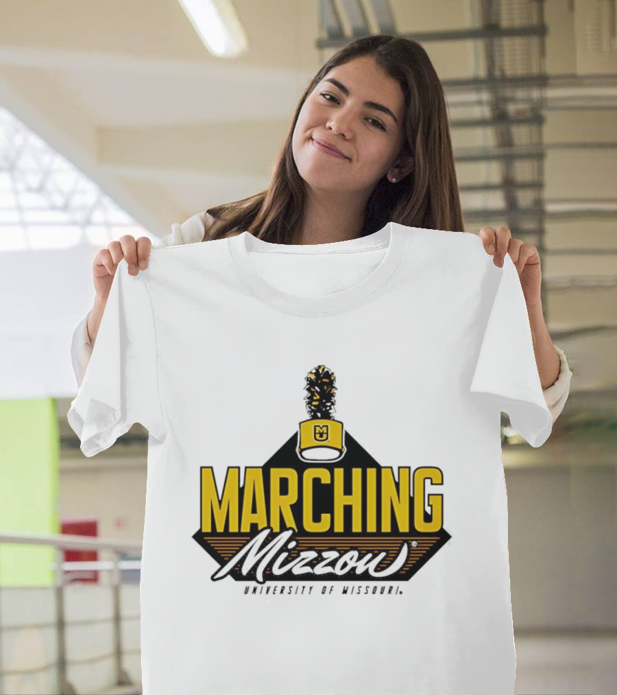 Marching Mizzou University Of Missouri Oval Tiger Head 2024 T-Shirt