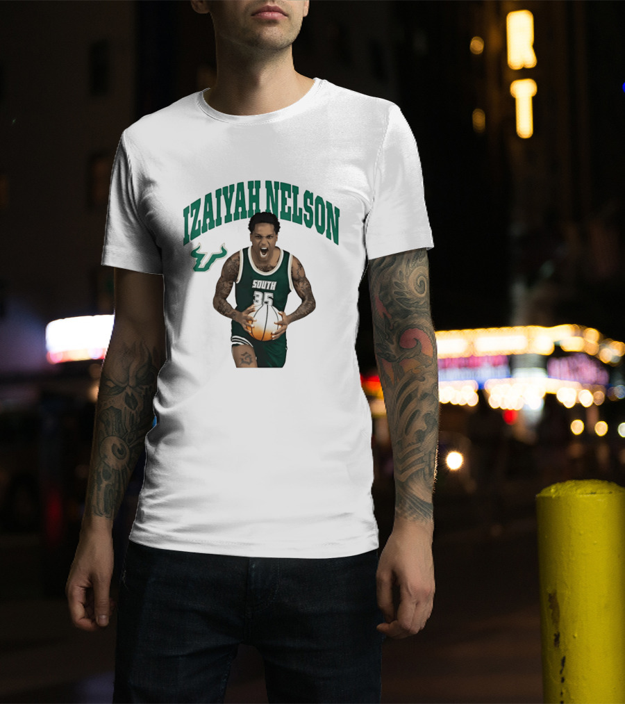 Izaiyah Nelson South Florida Bulls Basketball 35 T-Shirt