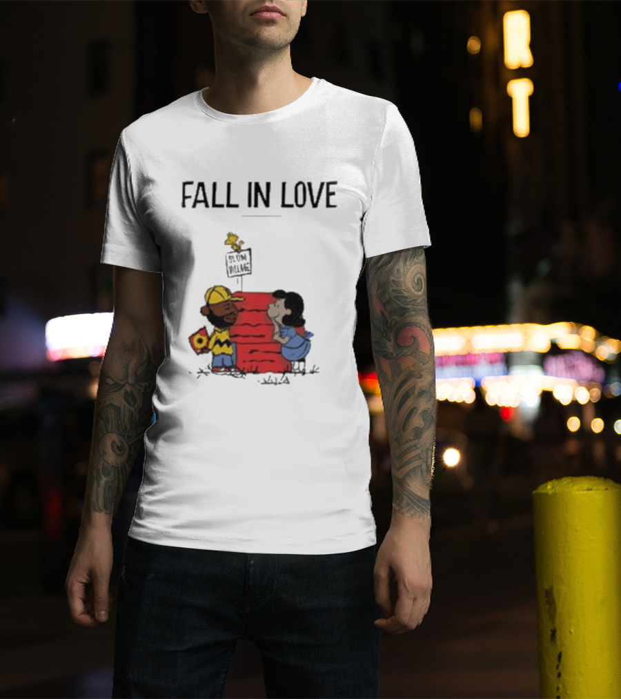 Fall In Love J Dilla Slum Village Lucy Peanuts T-Shirt
