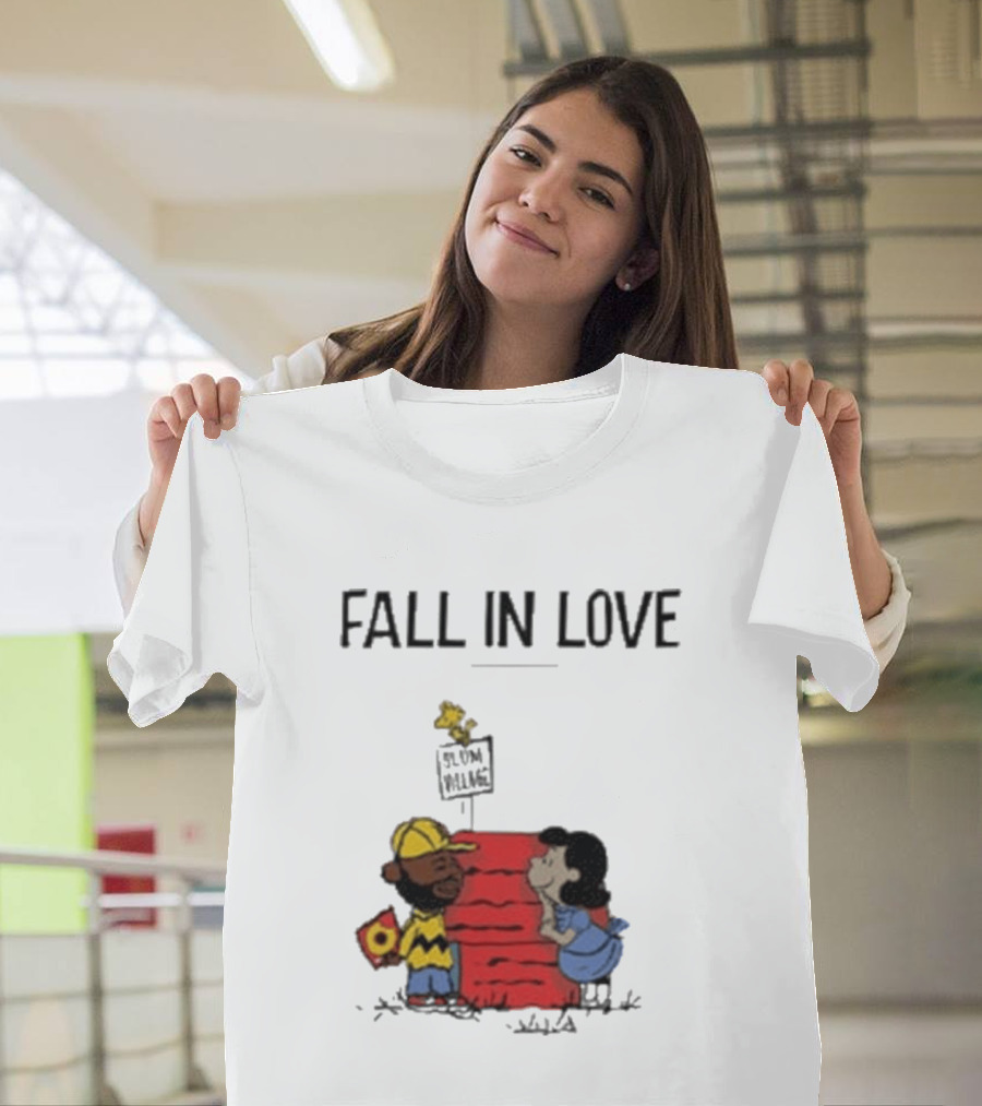 Fall In Love J Dilla Slum Village Lucy Peanuts T-Shirt