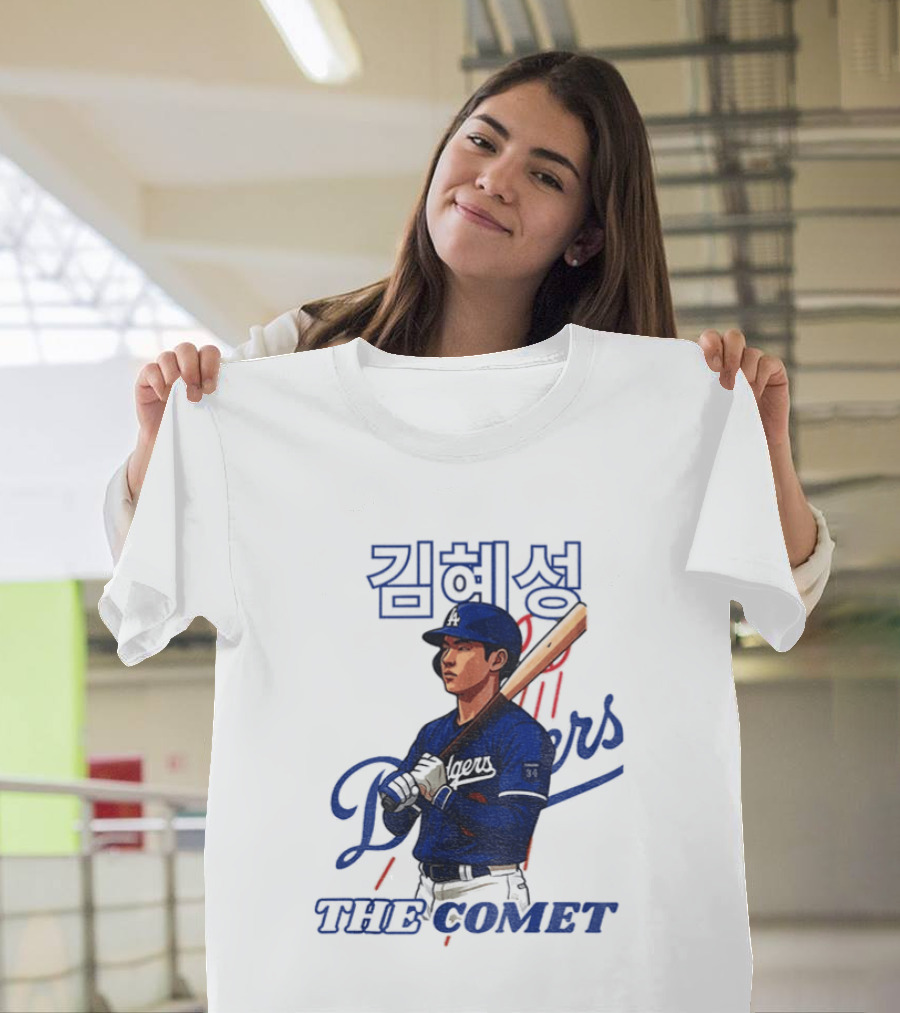 Kim Hye Seong Dodgers Baseball The Comet T-Shirt