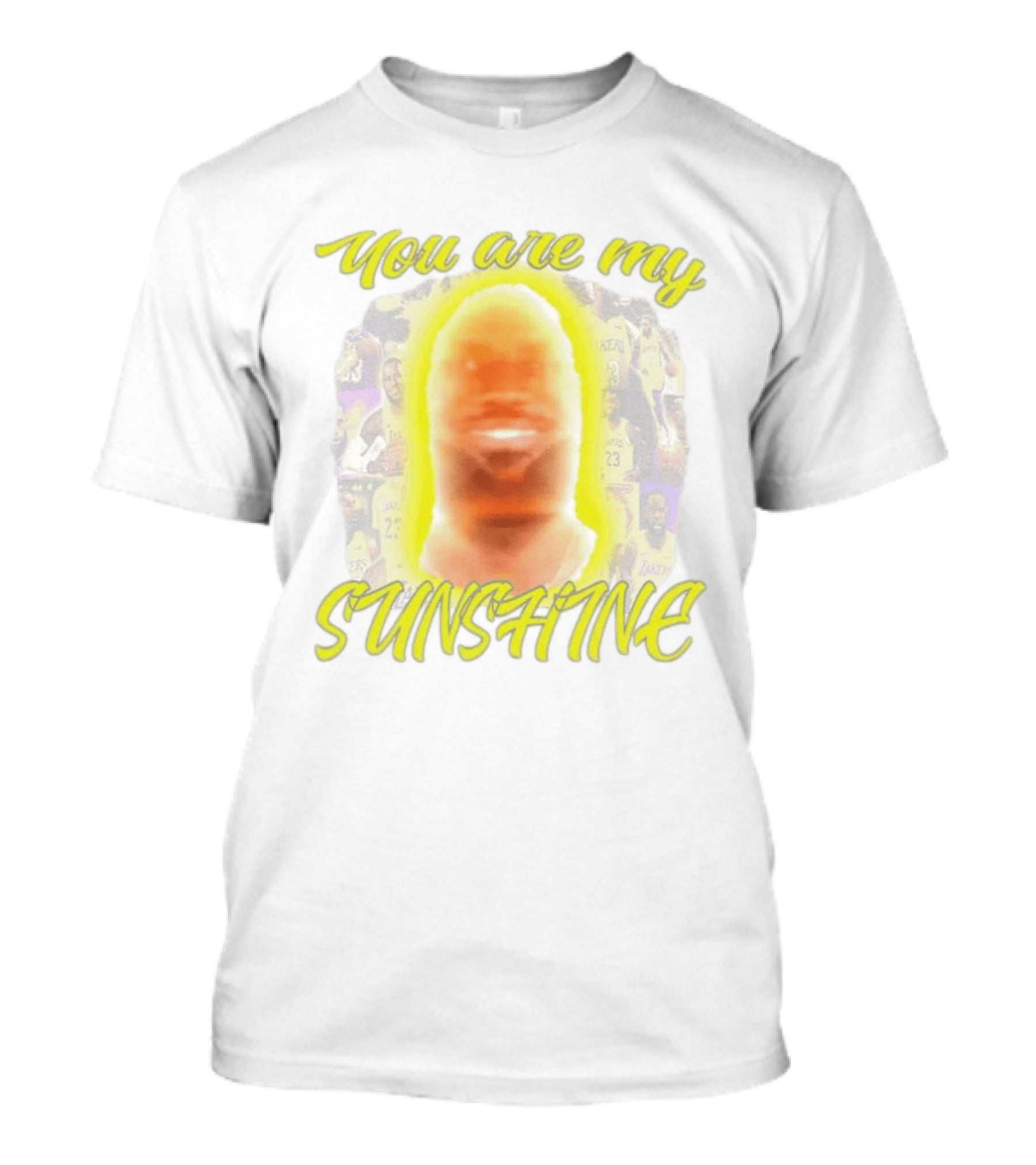 You Are My Sunshine Lebron James Lakers Basketball Lebonbon T-Shirt