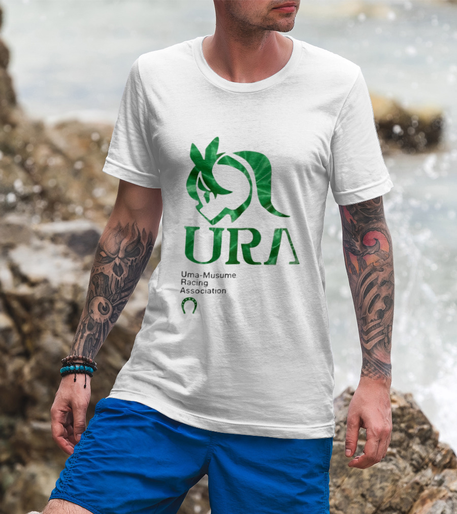 Uma Musume Racing Association URA Green Horse T-Shirt