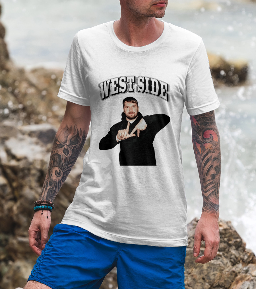 Luka Doncic Westside LA Hand Lakers T-Shirt