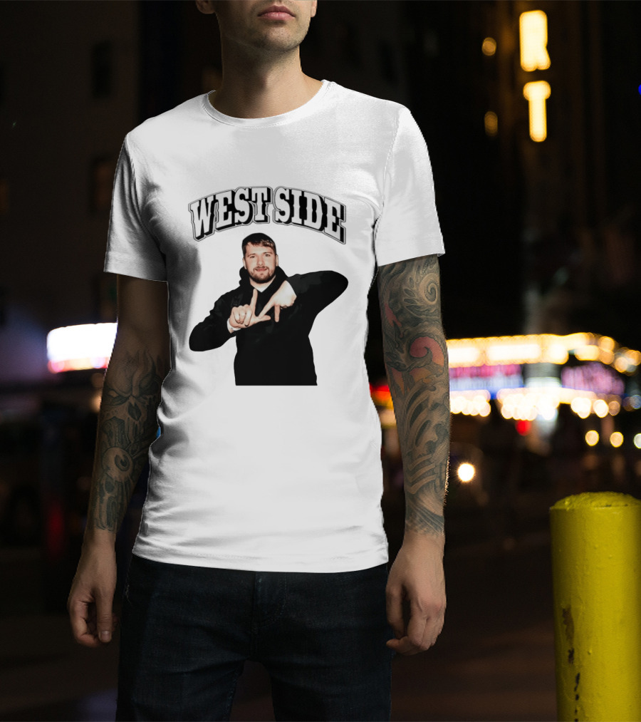 Luka Doncic Westside LA Hand Lakers T-Shirt