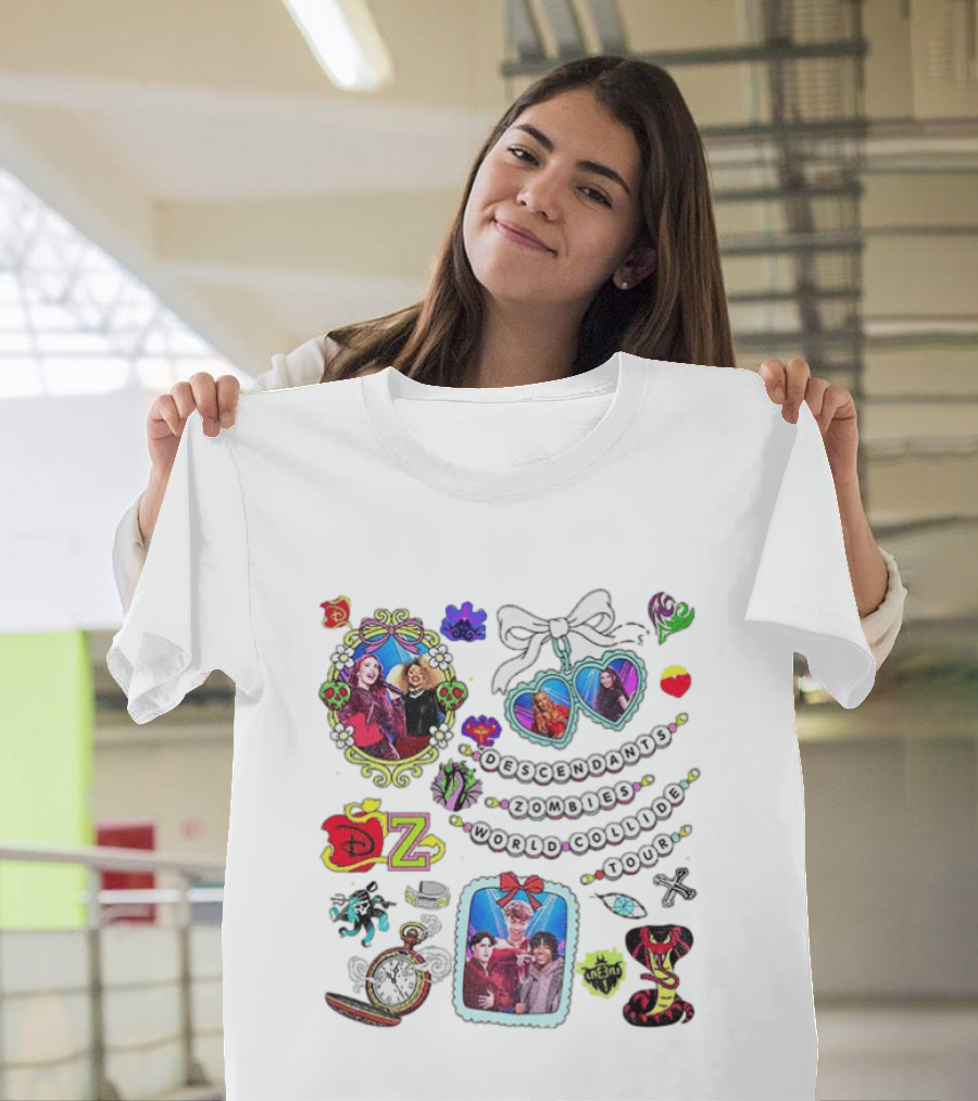 Descendants Zombies World Collide Tour T-Shirt