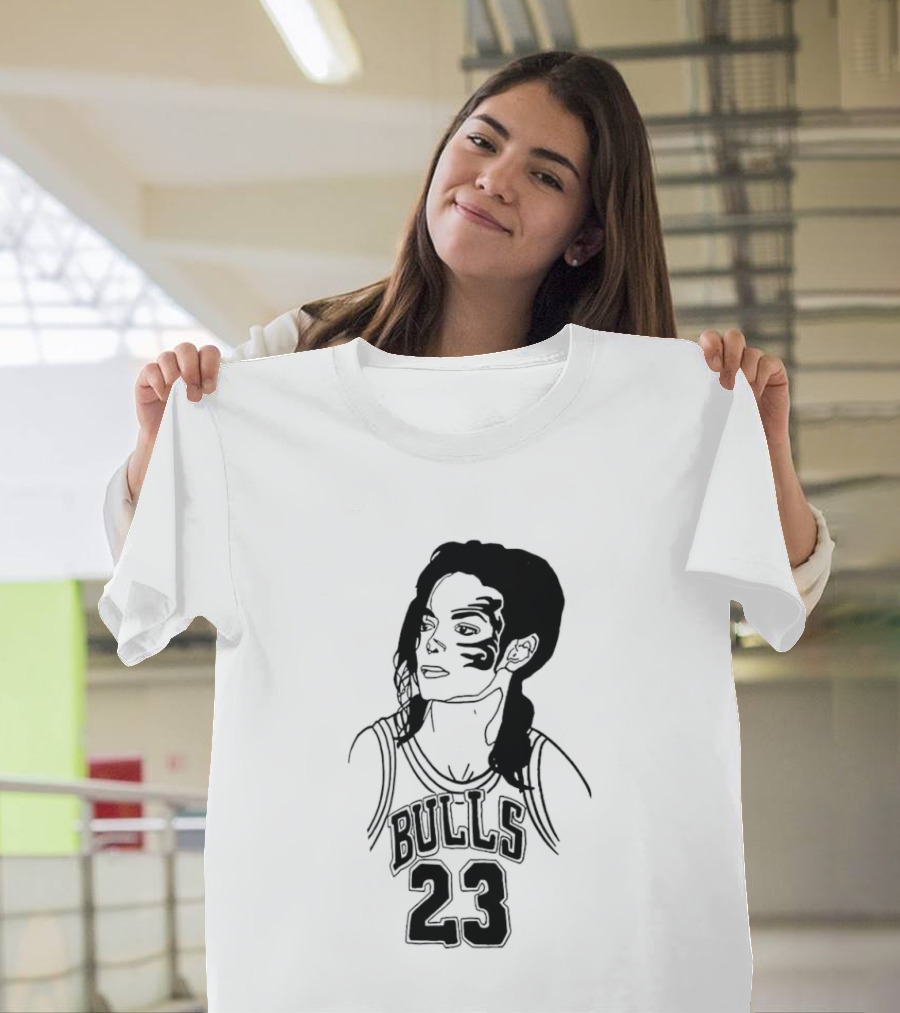 Chicago Bulls 23 Triple Mike Jordan Jackson Tyson Mashup T-Shirt