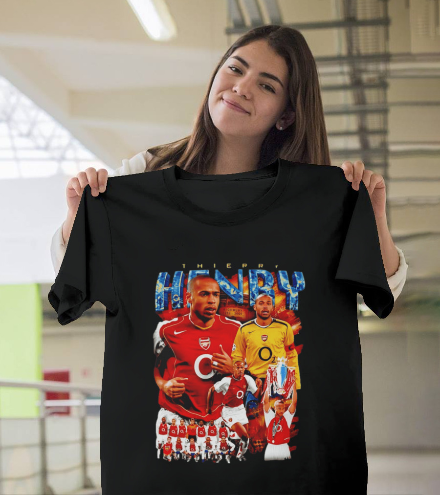 Thierry Henry Arsenal Highbury Legends Collection 1999 2006 T-Shirt