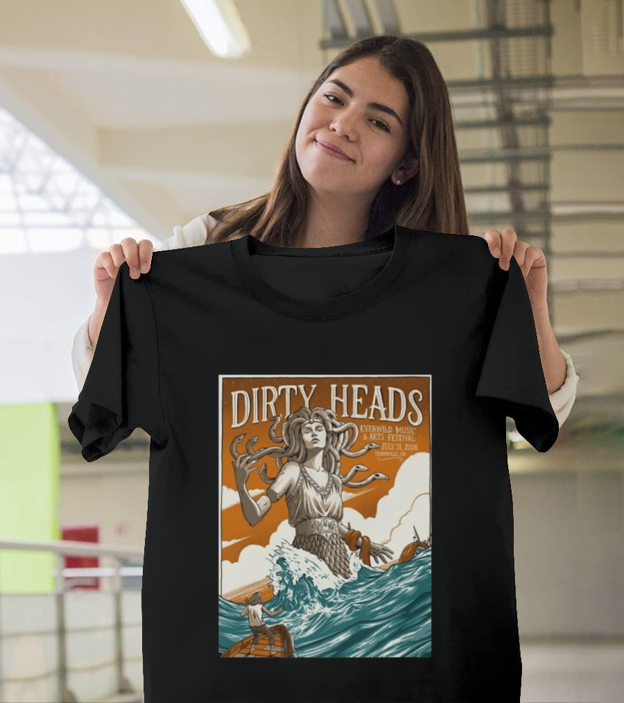 Dirty Heads Everwild Music & Arts Festival Thornville Ohio July 31 2026 T-Shirt