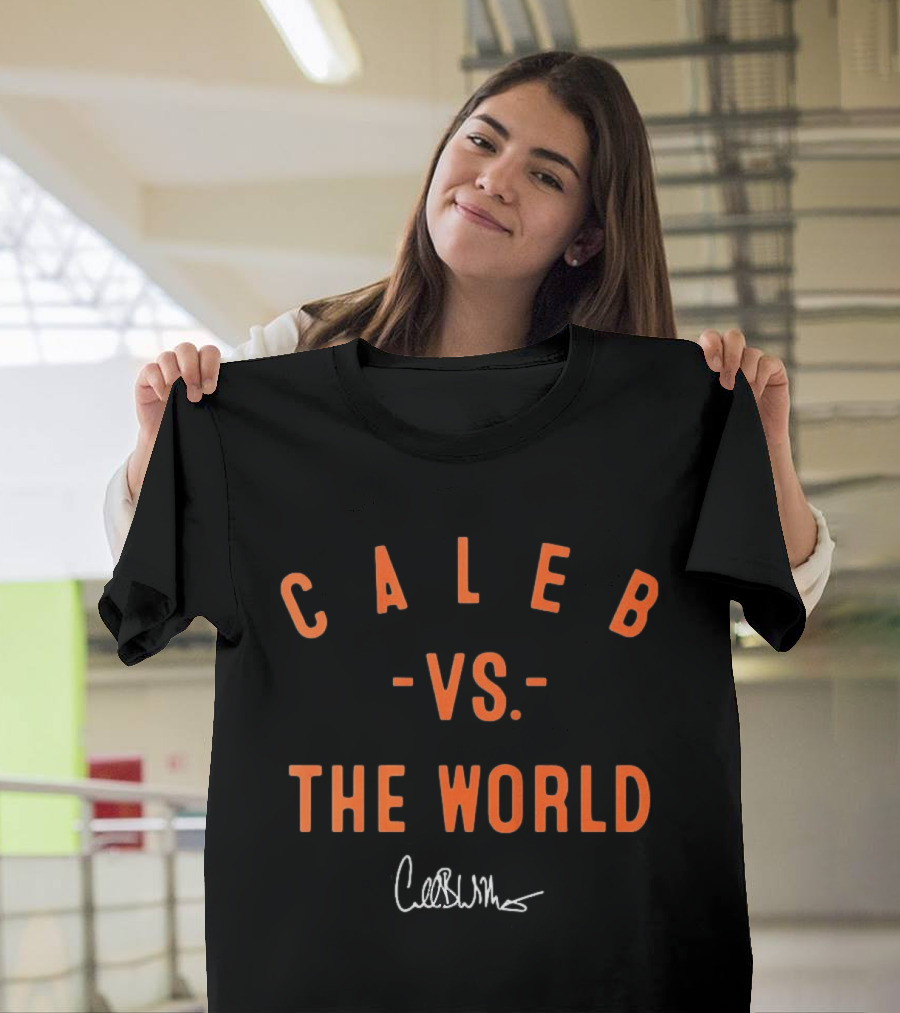 Caleb Williams VS The World 2026 Chicago Bears T-Shirt