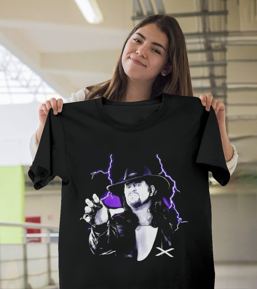 Ken Carson Meets WWE Superstar The Undertaker Lightning T-Shirt