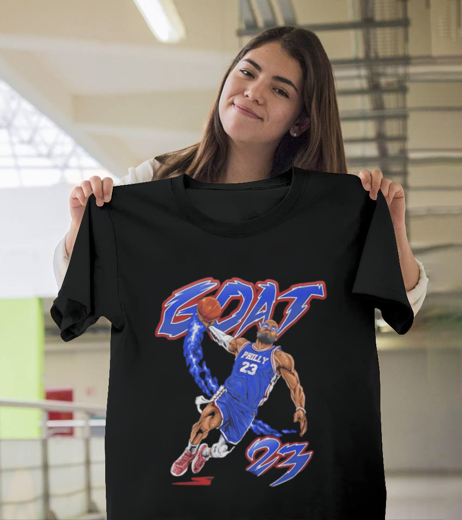 LeBron James Philly 23 GOAT Planet Euphoria Limited Edition T-Shirt
