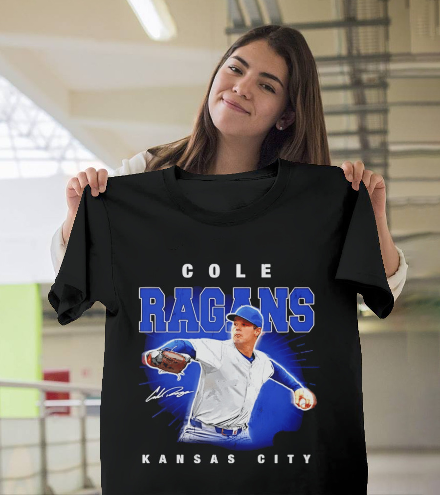 Cole Ragans Iconic Kansas City Pitcher Baseball Performance T-Shirt