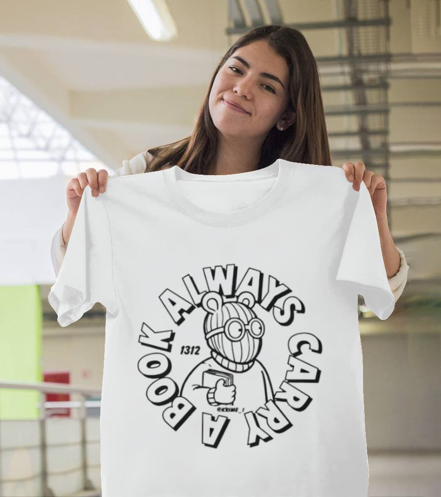Always Carry A Book Arthur Read Reading Bear T-Shirt