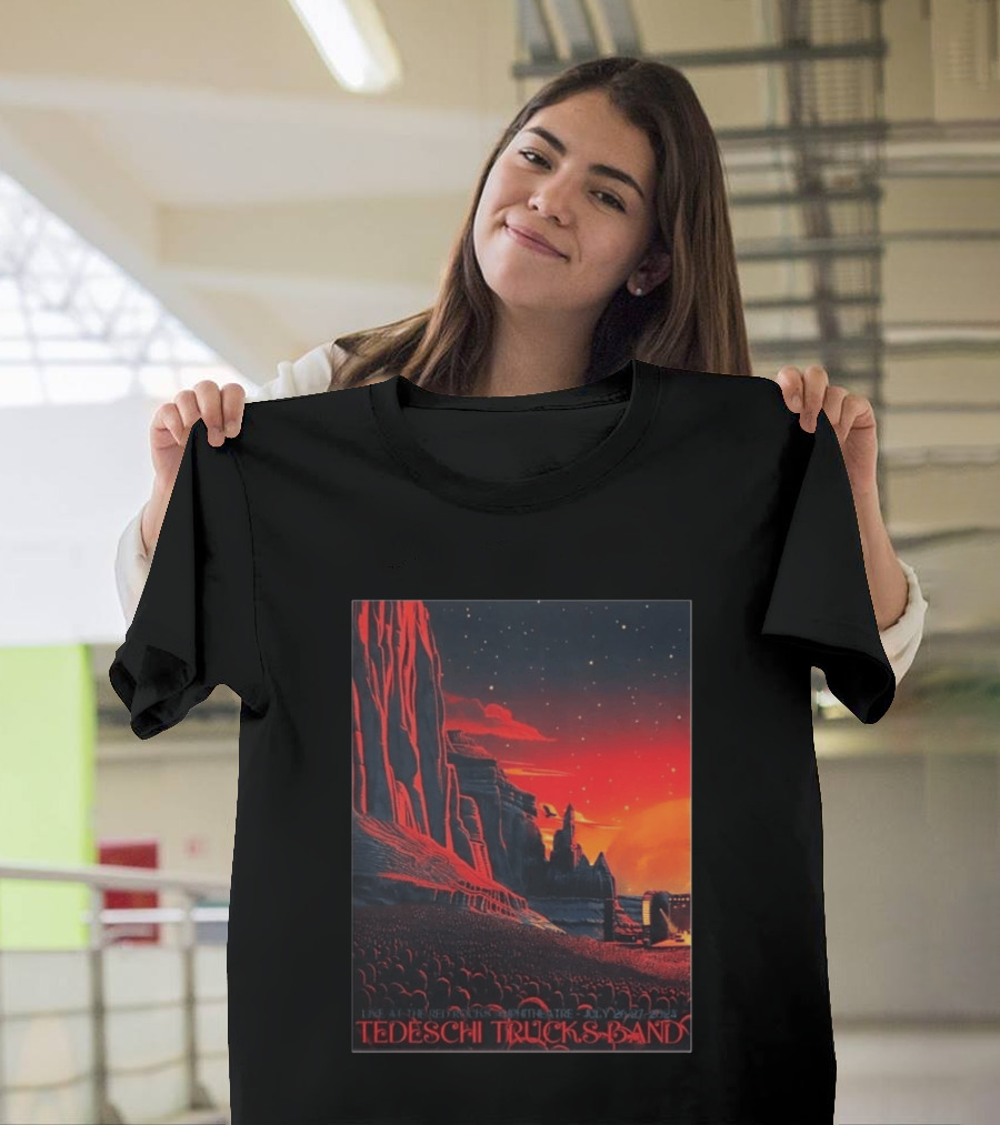 Tedeschi Trucks Band Live At Red Rocks Amphitheatre July 26 27 2024 Morrison Colorado T-Shirt