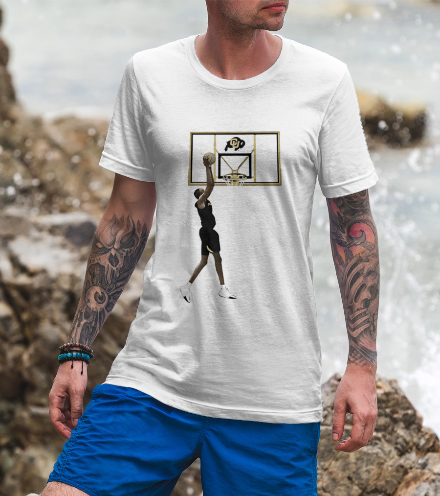 Colorado Buffaloes Bangot Dak Dunk Basketball Team T-Shirt