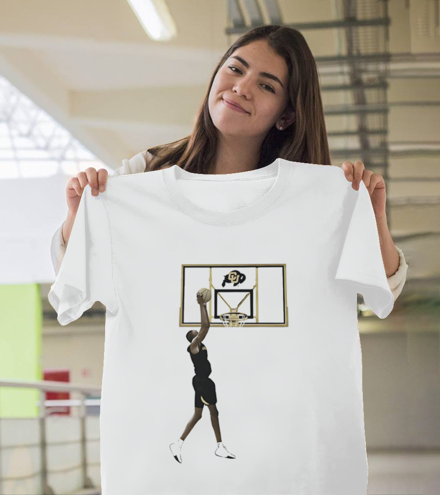 Colorado Buffaloes Bangot Dak Dunk Basketball Team T-Shirt