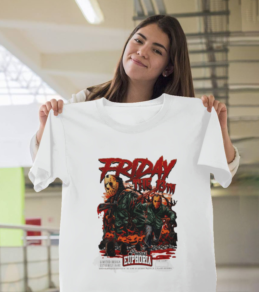 Friday The 13th Jason Voorhees Planet Euphoria Limited Edition T-Shirt