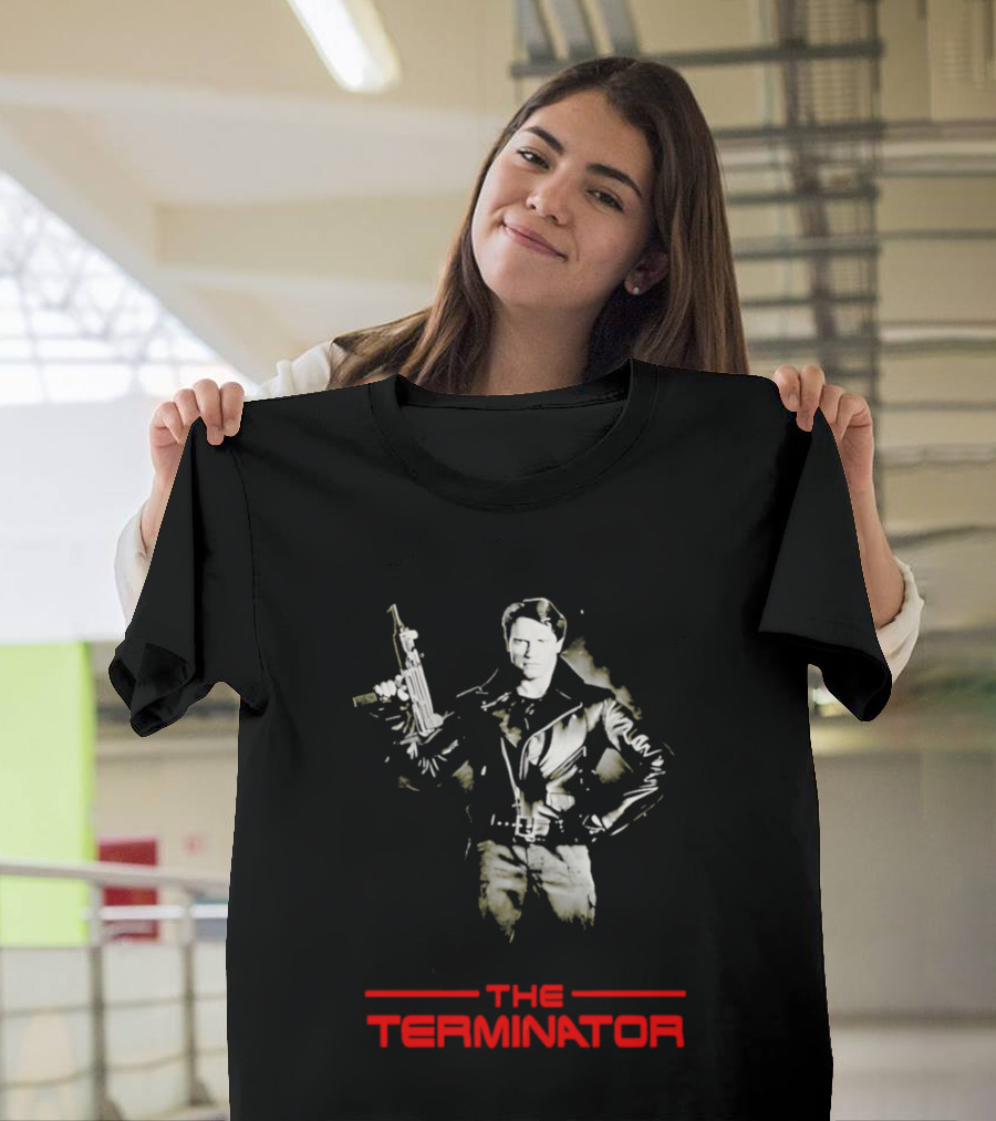 The Terminator Arnold Schwarzenegger Iconic Movie T-Shirt